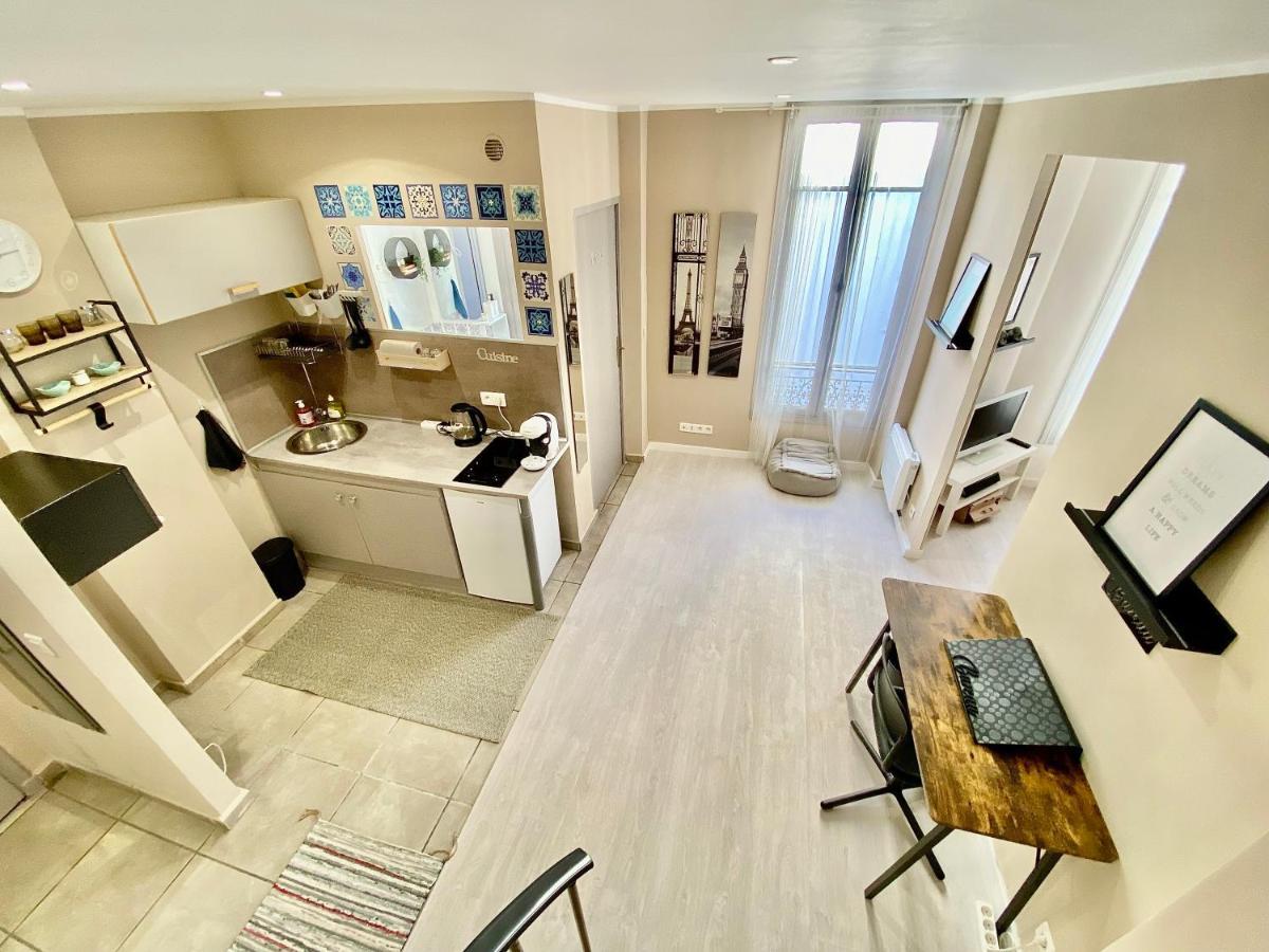 Lovely & Cozy Duplex Heart Of Nice With Bathtub! Eksteriør billede