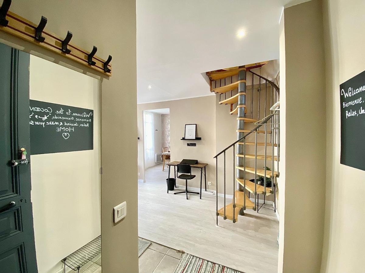 Lovely & Cozy Duplex Heart Of Nice With Bathtub! Eksteriør billede