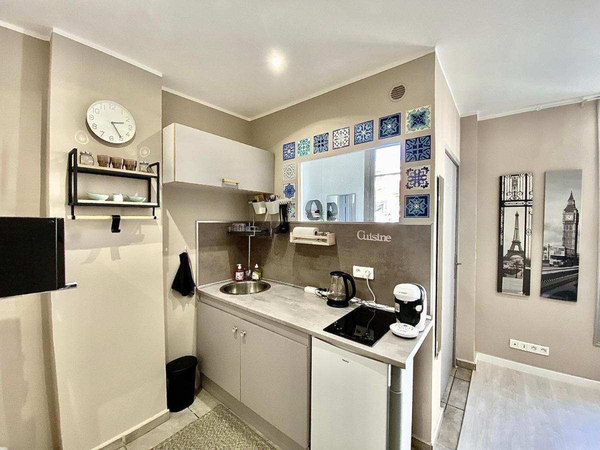 Lovely & Cozy Duplex Heart Of Nice With Bathtub! Eksteriør billede